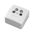 Wallbox - TV/FM/2x SAT