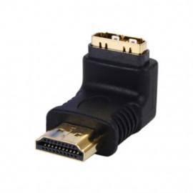 HDMI-male 90° to HDMI-female