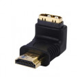 HDMI-male 90° to HDMI-female