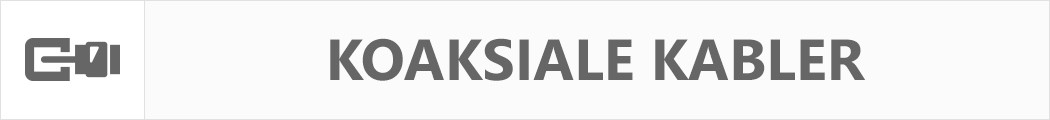 Koaksiale Kabler